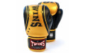 Боксерские перчатки Twins Special FBGV-TW4 Gold Black 16 oz