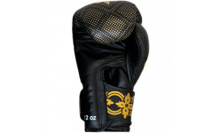 Боксерские перчатки TKB Kanok black 10 oz