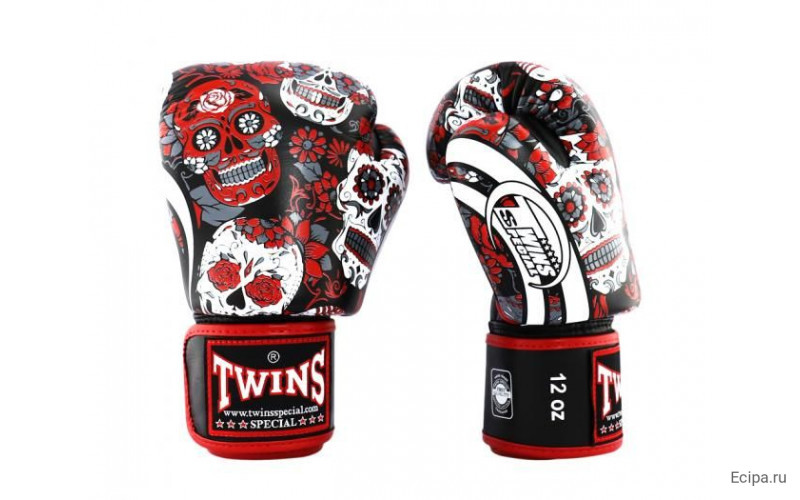 Боксерские перчатки Twins Special FBGVL3-53 red 12 oz