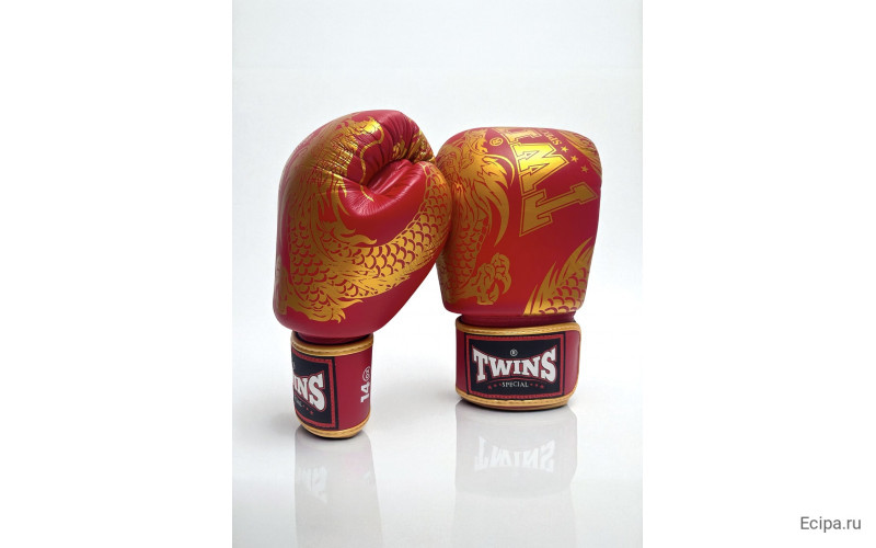Боксерские перчатки TWINS Special FBGVL3-49 red 16 oz