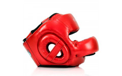 Шлем с бампером Fairtex HG17 red L