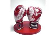 Боксерские перчатки TWINS Special FBGVL3-49 red white 14 oz