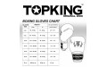 Боксерские перчатки Top King Boxing SUPER AIR STAR red 14 oz