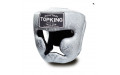 Боксерский шлем Top King Silver / White Snake Edition Head Guard XL