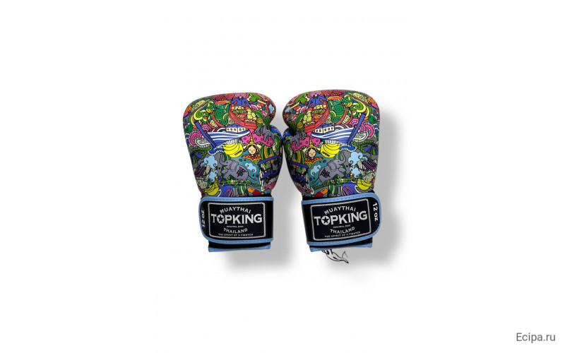 Боксерские перчатки Top King TKBGCT-2T2 Thailand Culture 16 oz