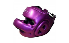 Шлем с бампером Fairtex HG17 violet XL