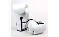 Боксерские перчатки турнира Glory Fairtex BGVG1 white 16 oz