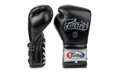 Боксерские перчатки на шнурке Fairtex BGL-7 18 oz Боксерские перчатки на шнурке Fairtex BGL-7 18 oz