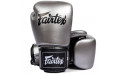 Боксерские перчатки Fairtex BGV1C-PLUS gun metallic 16 oz Боксерские перчатки Fairtex BGV1C-PLUS gun metallic 16 oz