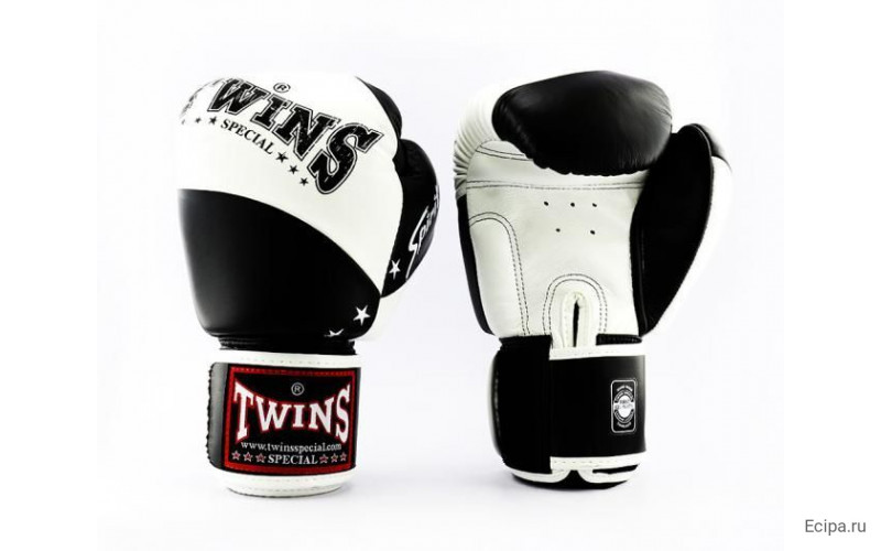Боксерские перчатки Twins BGVL10 white 14 oz