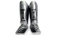 Защита голени Twins Special FSGL10-TW4 black silver XL
