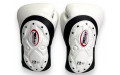 Боксерские перчатки Twins BGVL6 MK black white 14 oz