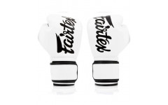Боксерские перчатки Fairtex BGV14 white 12 oz
