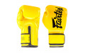 Боксерские перчатки Fairtex BGV14 yellow 12 oz