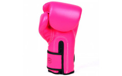 Боксерские перчатки Fairtex BGV14 pink-black 12 oz