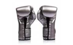 Боксерские перчатки Fairtex BGV9C-PLUS gun metallic 18 oz Боксерские перчатки Fairtex BGV9C-PLUS gun metallic 18 oz