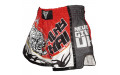 Шорты для бокса BORN TO BE TIGER WHITE-RED M