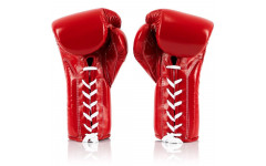 Перчатки боксерские на шнурке Fairtex BGL7 red 18 oz Перчатки боксерские на шнурке Fairtex BGL7 red 18 oz