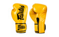 Боксерские перчатки Fairtex BGV18 Yellow 18 oz