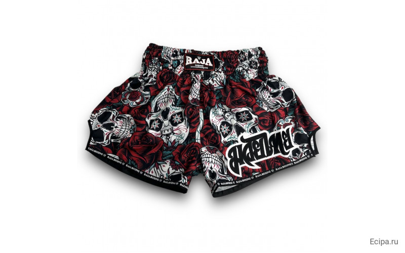 Шорты для бокса Raja Skullz vs Roses 2XL