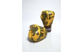 Боксерские перчатки Twins Special FBGVL3-49 yellow black 12 oz