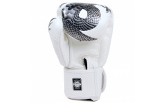Боксерские перчатки Twins FBGVL3-23 white silver 10 oz Боксерские перчатки Twins FBGVL3-23 white silver 10 oz
