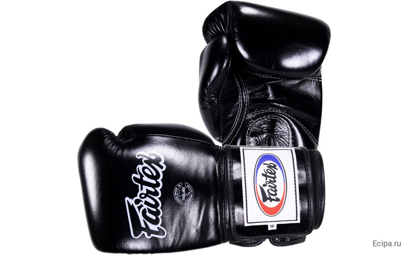 Боксерские перчатки Fairtex BGV5 black 14 oz