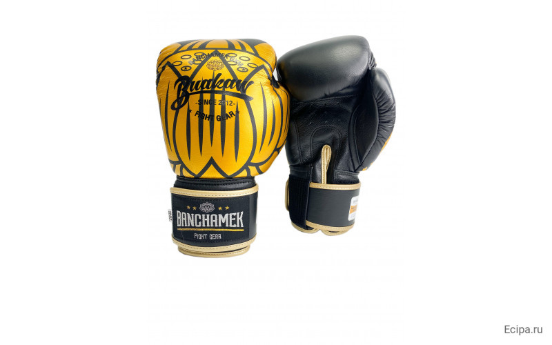 Премиальные боксерские перчатки Banchamek Gym BGL-GL3 black 10 oz