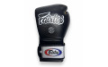 Боксерские перчатки Fairtex BGV9 black yellow 12 oz