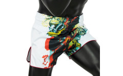 Шорты для бокса Fairtex BS1908 (белый) XL Шорты для бокса Fairtex BS1908 (белый) XL