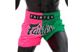 Шорты для бокса Fairtex BS1911 (розовый-зеленый) XL