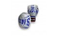 Боксёрские перчатки FBGVL3-TW5 white blue 10 oz
