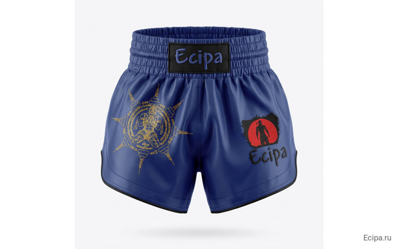 Шорты для Muay Thai Ecipa Fighter blue M