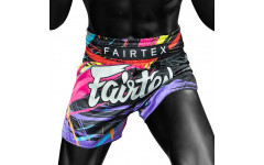 Шорты для бокса Fairtex BS1934 World Music black - M Шорты для бокса Fairtex BS1934 World Music black - M