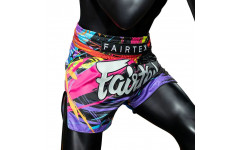 Шорты для бокса Fairtex BS1934 World Music black - S Шорты для бокса Fairtex BS1934 World Music black - S