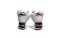 Боксерские перчатки Twins Special BGVL3 white 12 oz