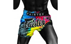 Шорты для бокса Fairtex BS1938 Acid jazz black - XL