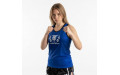 Майка для соревнований Top King Boxing blue XL