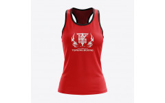 Майка для соревнований Top King Boxing red M
