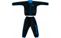 Костюм сауна Fairtex VS4 black blue L Костюм сауна Fairtex VS4 black blue L