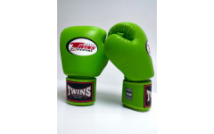 Боксерские перчатки Twins Special BGVL3 green neon 16 oz
